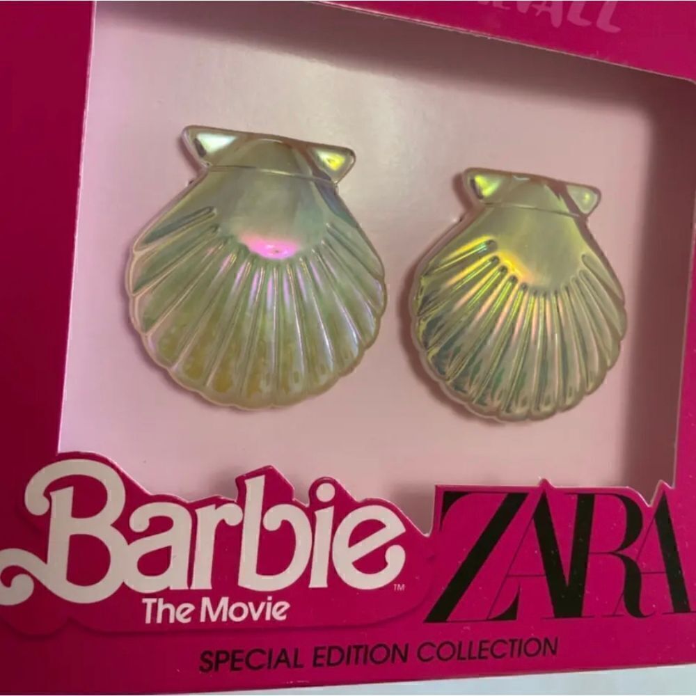 ZARA BARBIE™ BARBIE™ THE MOVIE ©WARNER BROS. ENAMELED EARRINGS
